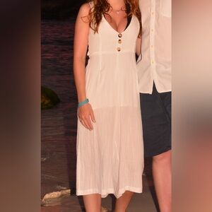 L'ATISTE White jumpsuit